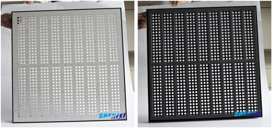 全鋼通風地板-pvc面